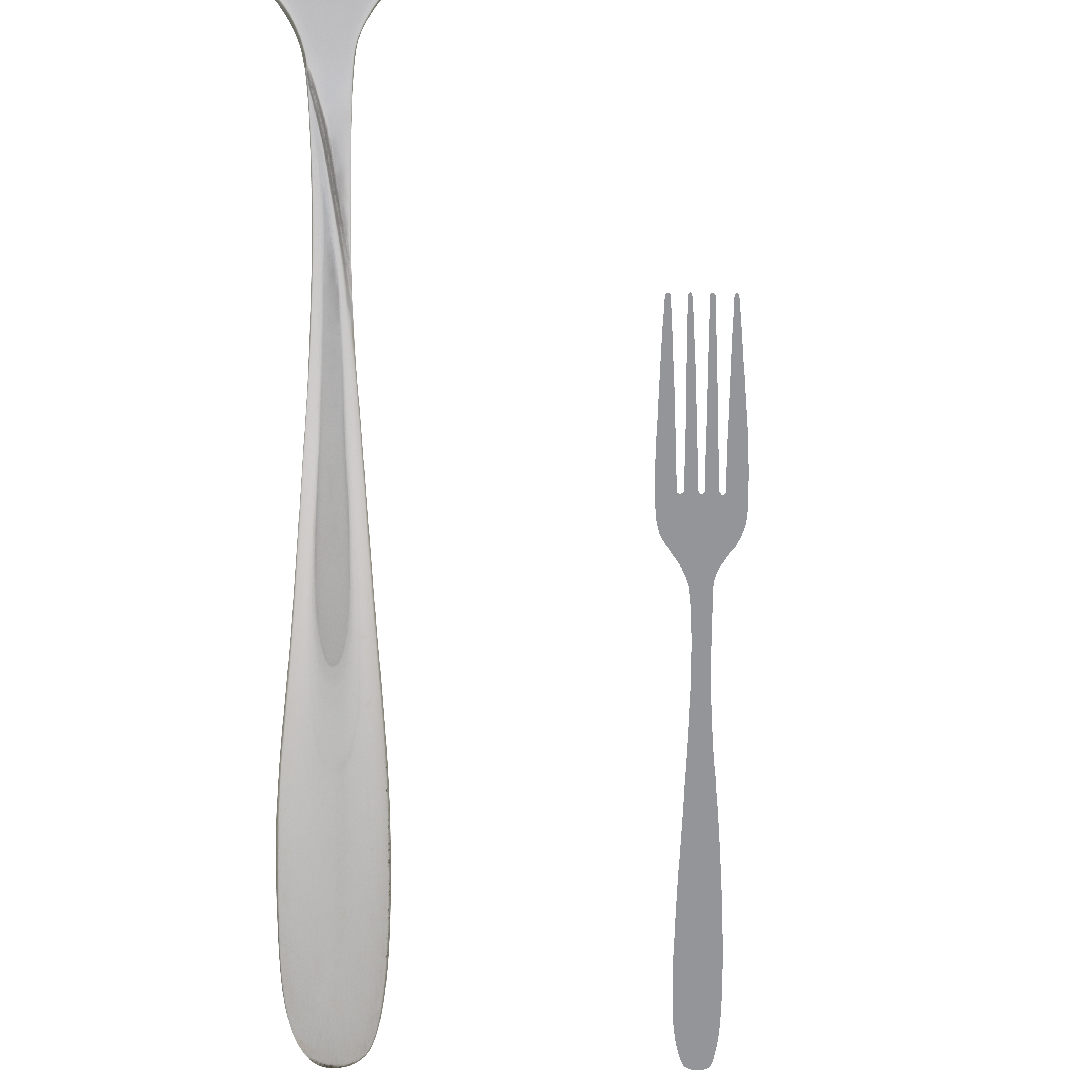 Dessert/Salad Fork L 7.125" Moon Hf Sat