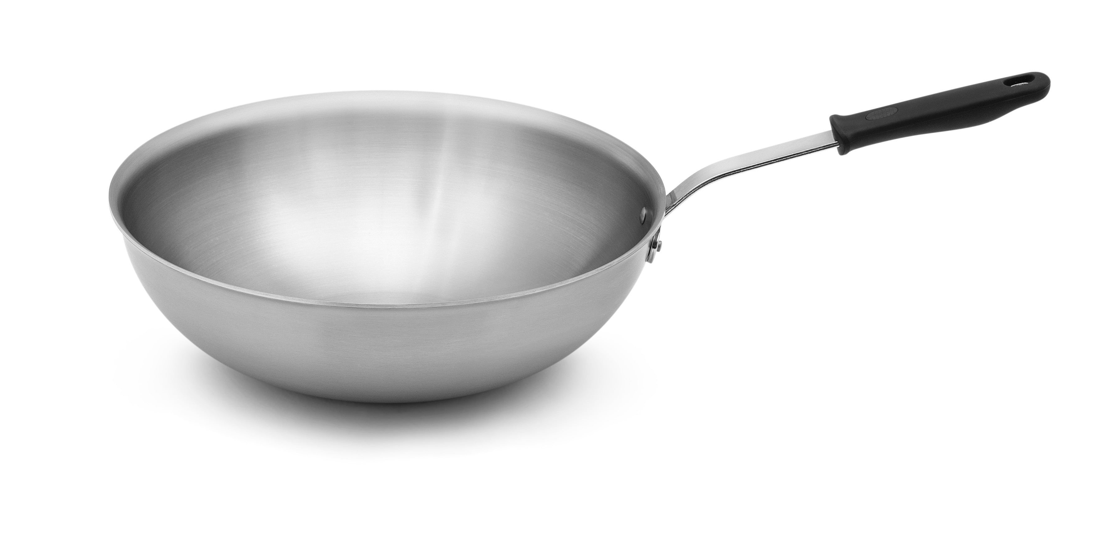 11-Inch Tribute® 3-Ply Heavy-Duty Stir-Fry Pan with Silicone Handle
