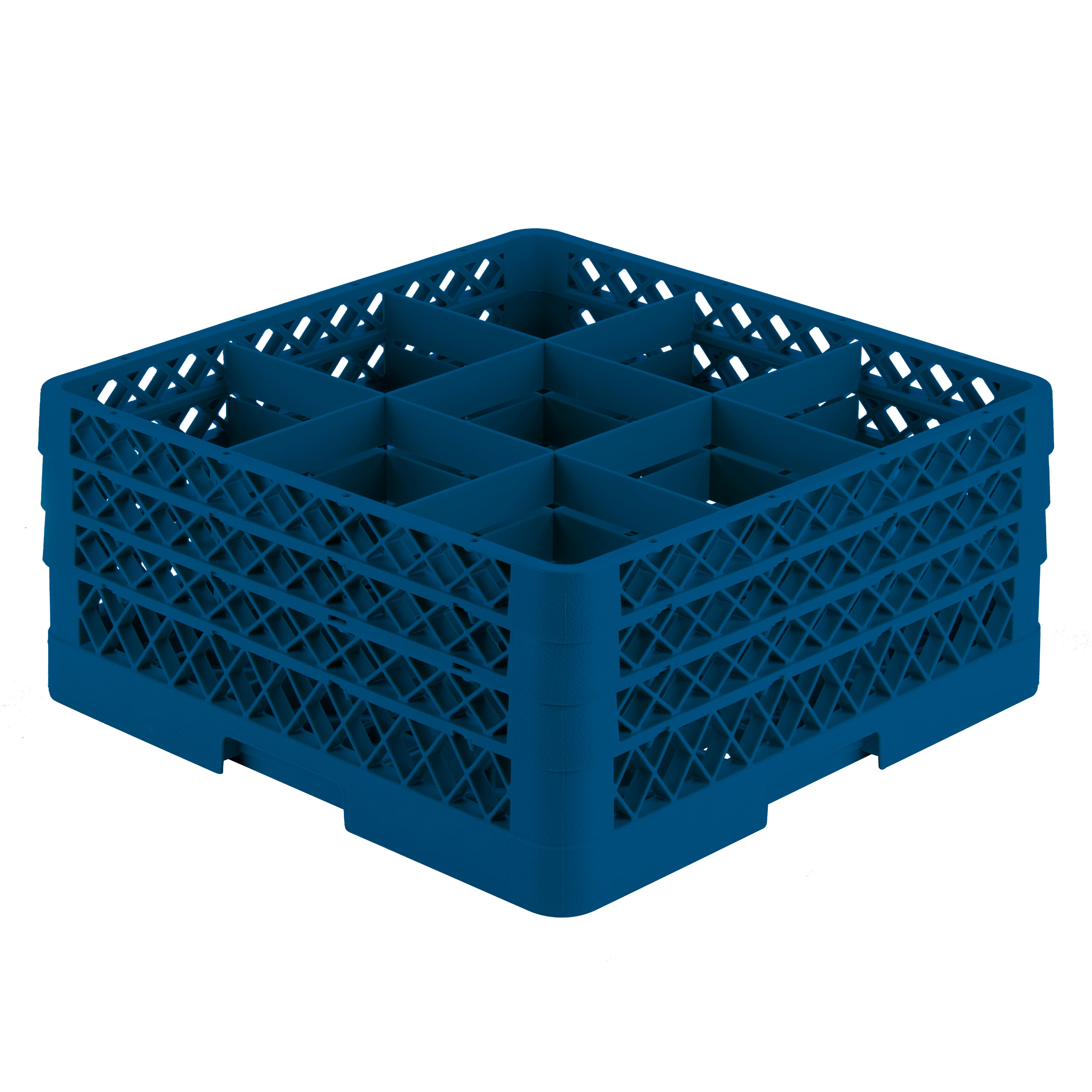 9-Compartment Square Traex® Full Size Compartment Racks