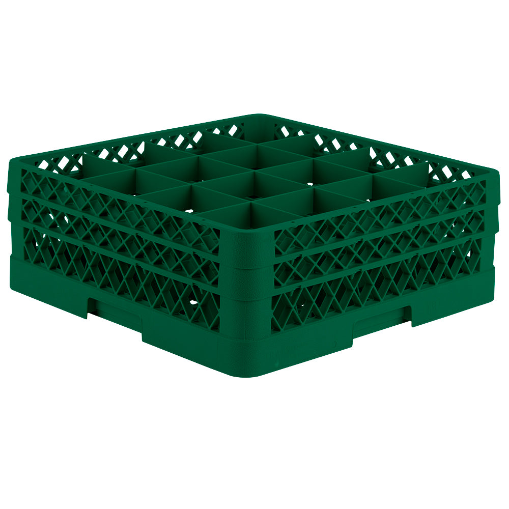 Traex® full-size square 16 compartment rack