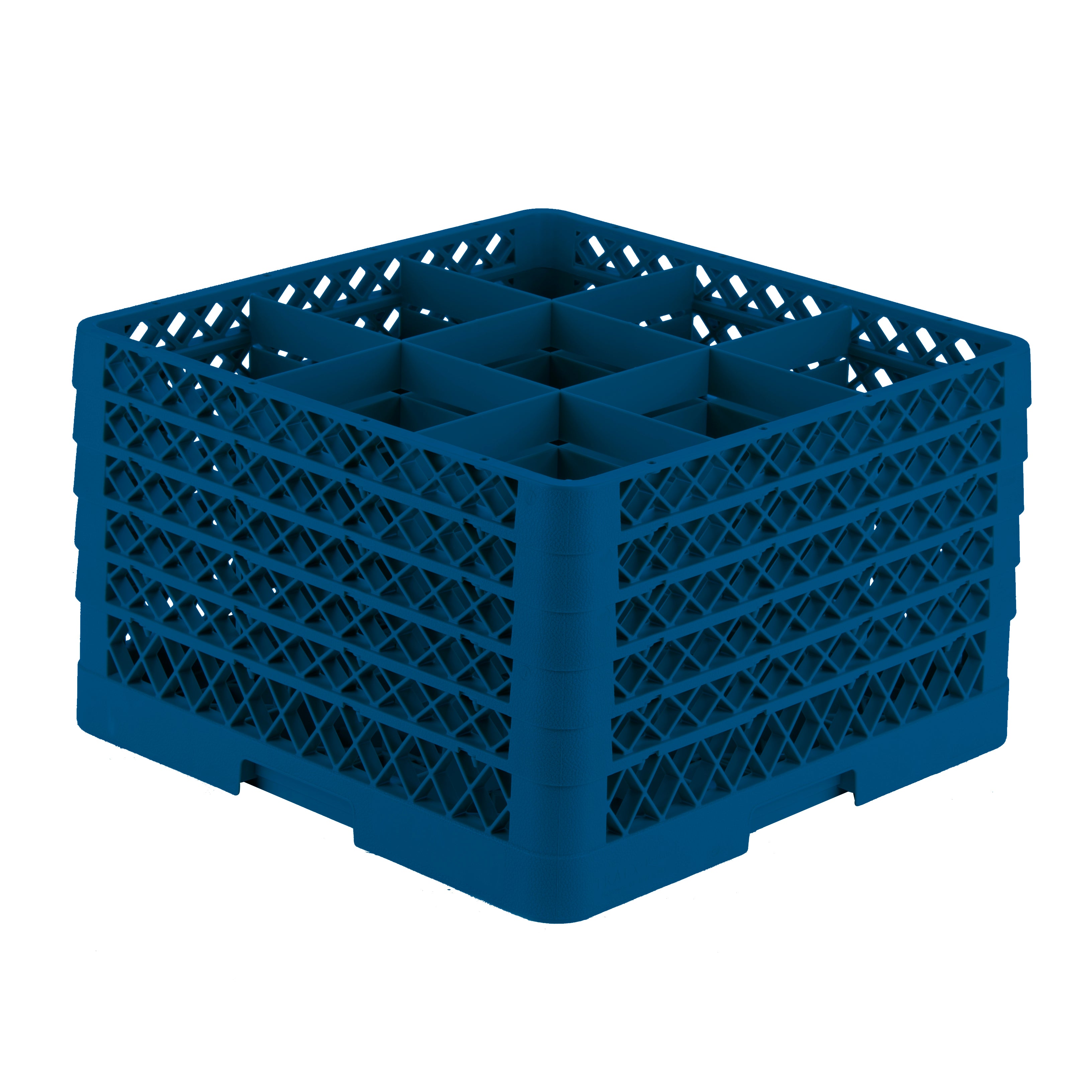 9-Compartment Square Traex® Full Size Compartment Racks