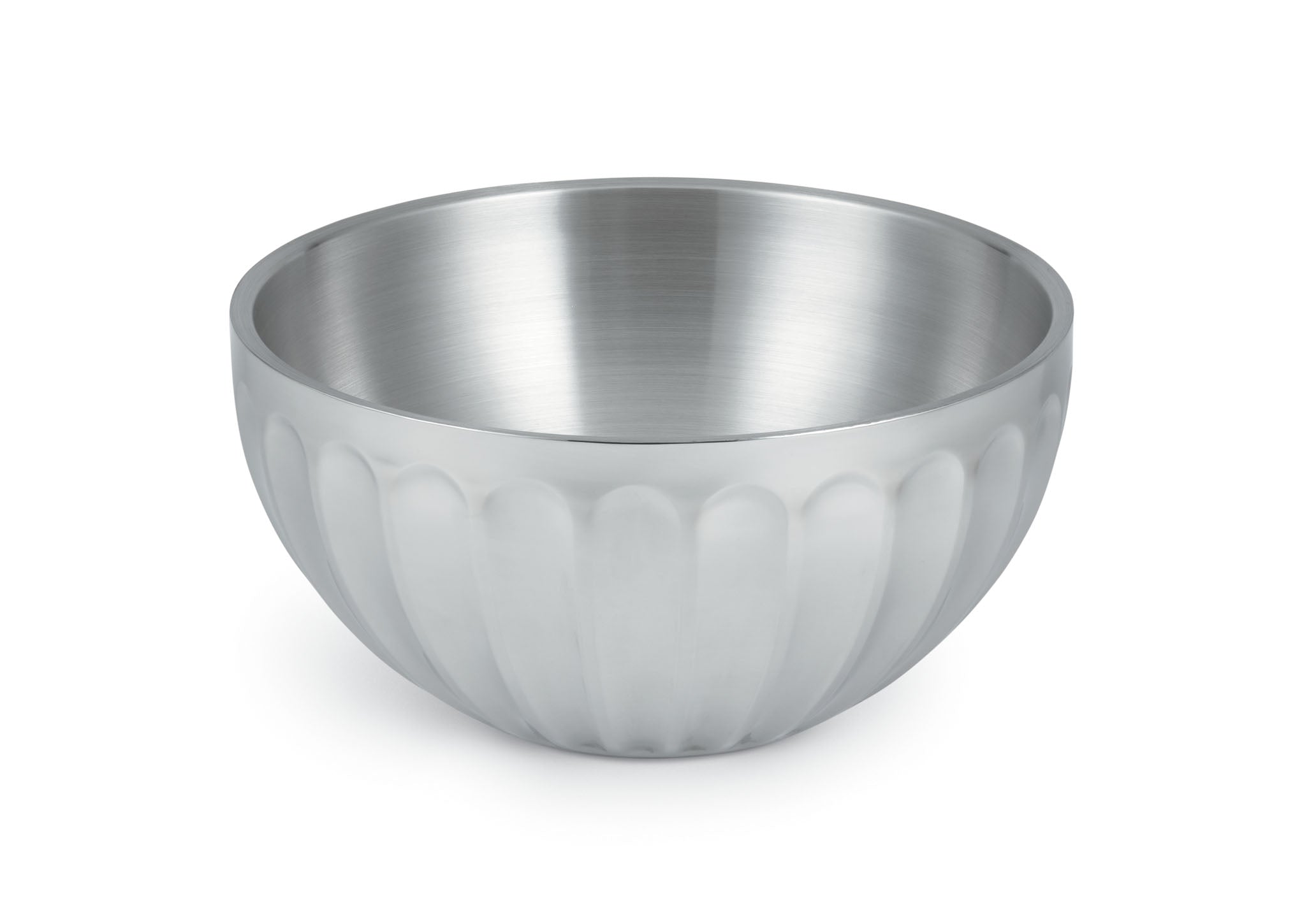 Fluted Double-Wall Insulated Serving Bowl - 10.1 QT