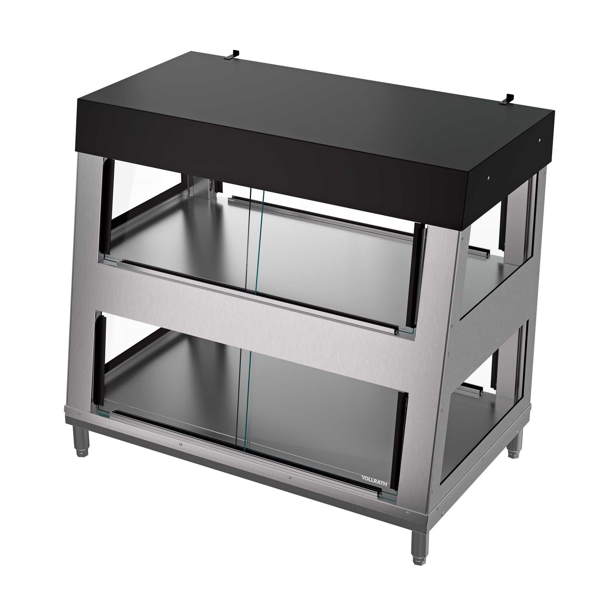 42-Inch-Wide 208-240-Volt 3-Pan Humidity-Controlled Hot Food Display Case