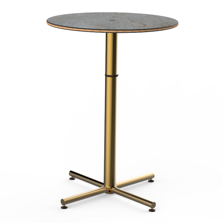 Round Bar Table 30.0" Dia. Polo