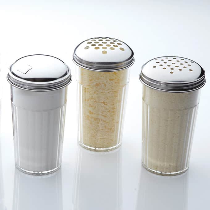 Shaker, Plastic, Sugar, 12 Oz.
