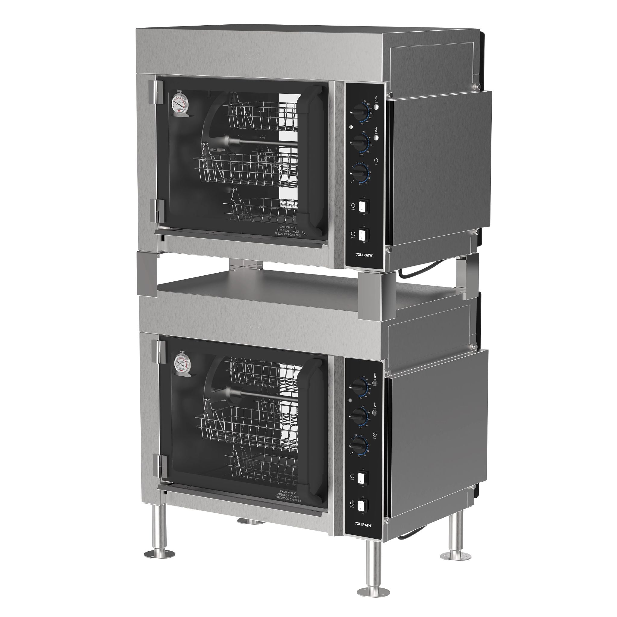 8-Bird Countertop Chicken Rotisserie Oven Stacking Kit