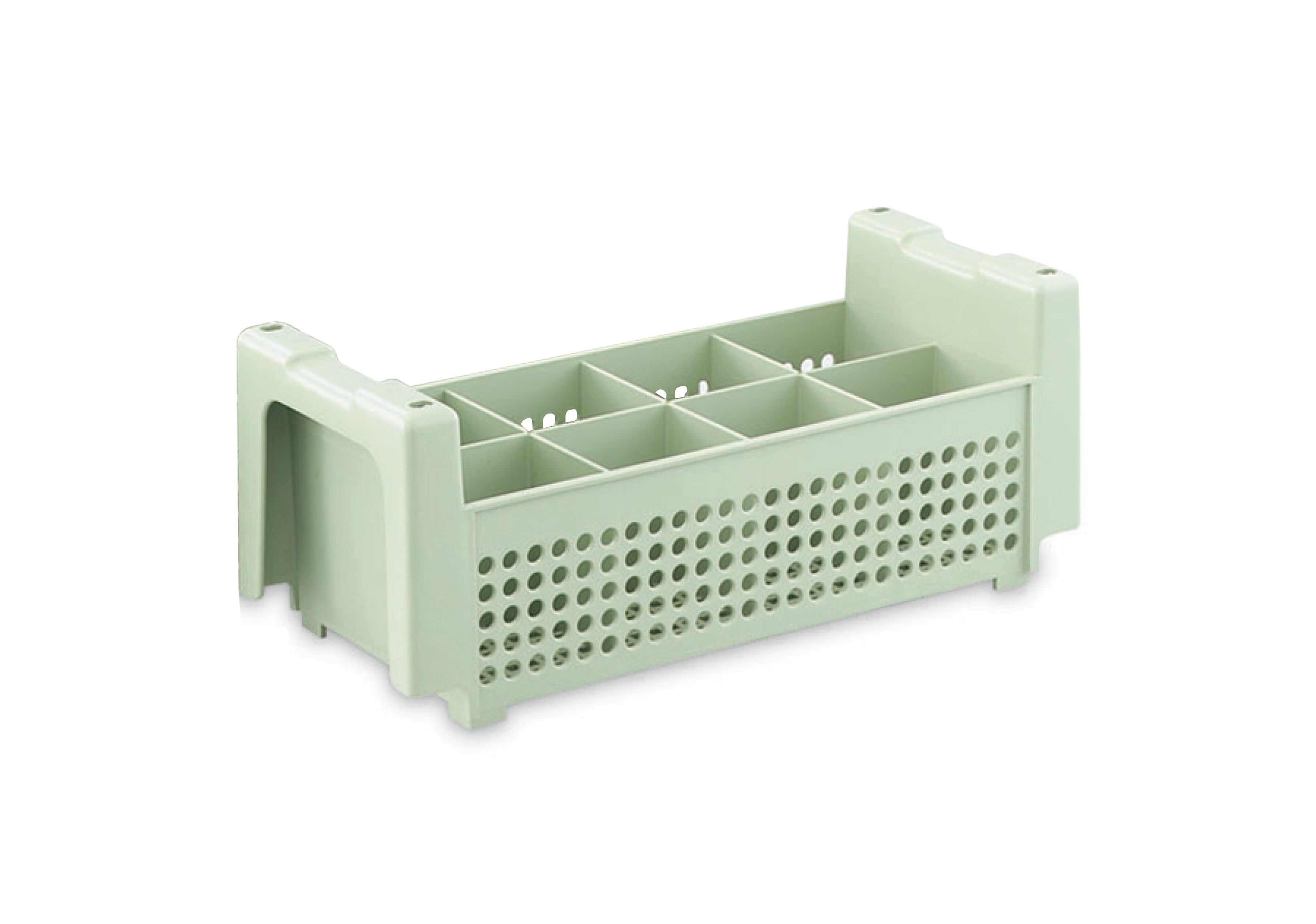 8-Compartment Flatware Basket - Signature flatware basket w/out handles