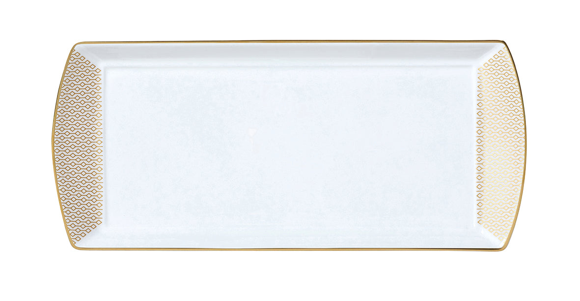 L/S Rectangle Tray L 13.33" W 6.0" Diamond