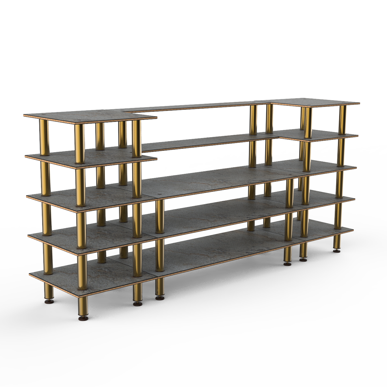 Bread & Pastry Station L 130.0" W 29.5" Modular