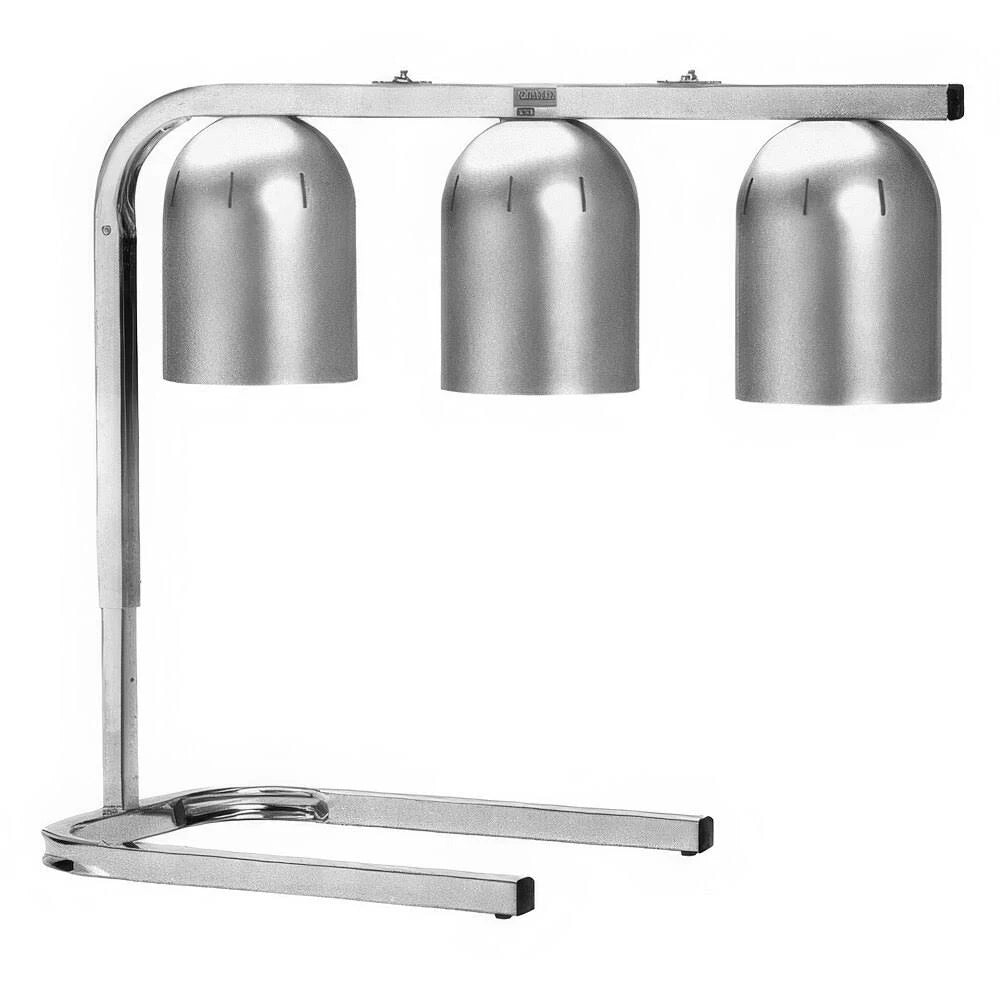 Three Bulb Freestanding Heat Lamp - 750W, 120V