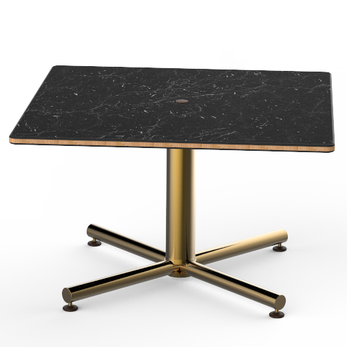 Square Coffee Table L 30.0" W 30.0" Polo