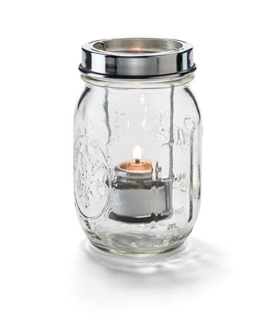 5-1/4" Clear Glass Firefly Hanging Candle Lamp