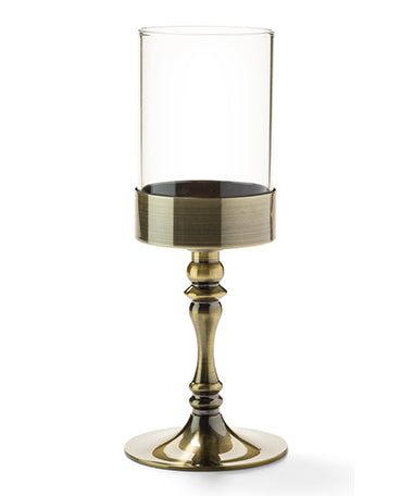9-3/8" Antique Brass Classic Candlestick Base Only