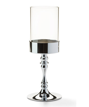 9-3/8" Polished Chrome Classic Candlestick Base Only