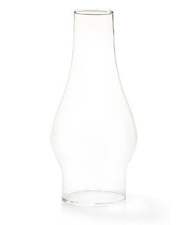 7-1/4" Clear Glass Chimney Fitter Globe