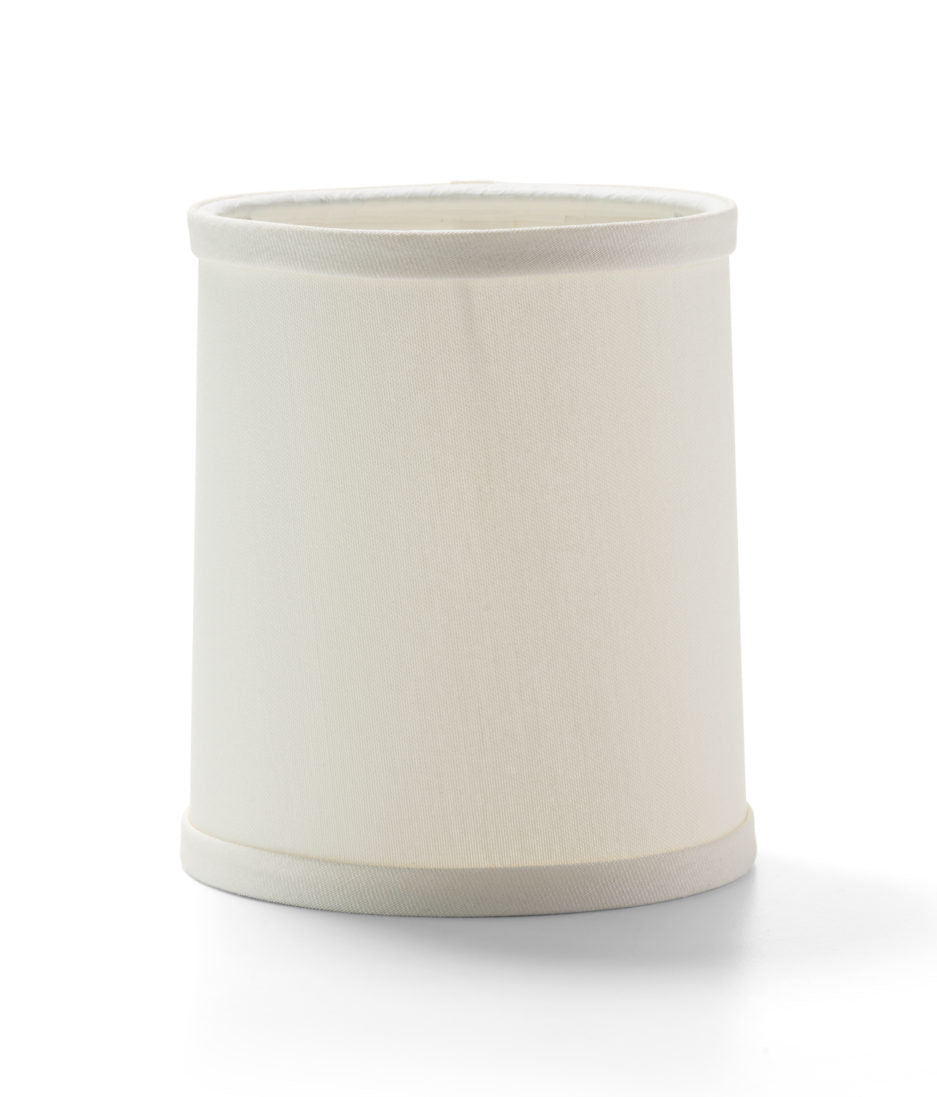 5-3/8" Ivory Fabric Drum Candlestick Shade
