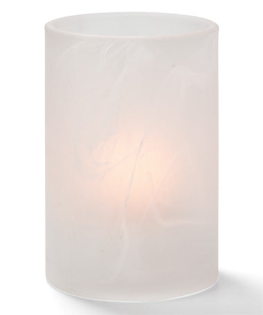 4-1/2"H Satin Crystal Wysp™ Glass Cylinder Lamp