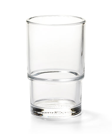 4-1/2"H Clear Glass Horizon Nested Globe