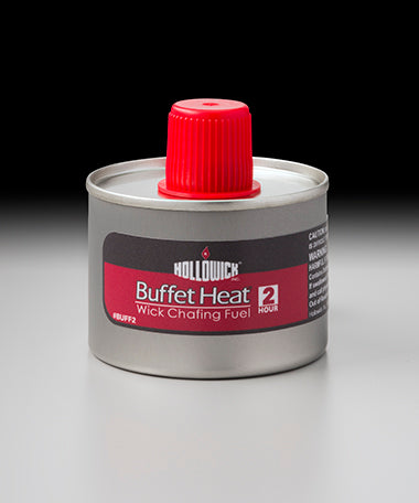 2-5/8"H Stay-Cool Metal Buffet Heat Wick Chafing Fuel (2-Hour)