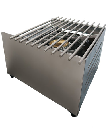 Polished Stainless Steel Professional Butane Stove Cover