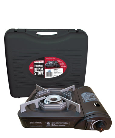 Portable Metal Chef-Master Butane Stove - 9,000 BTU