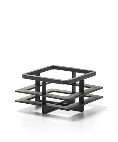 2"H Black Wrought Iron Low Craftsman™ Frame