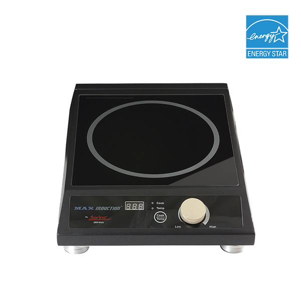 MAX Induction® Countertop Cook & Hold Range 1800W Black Titanium