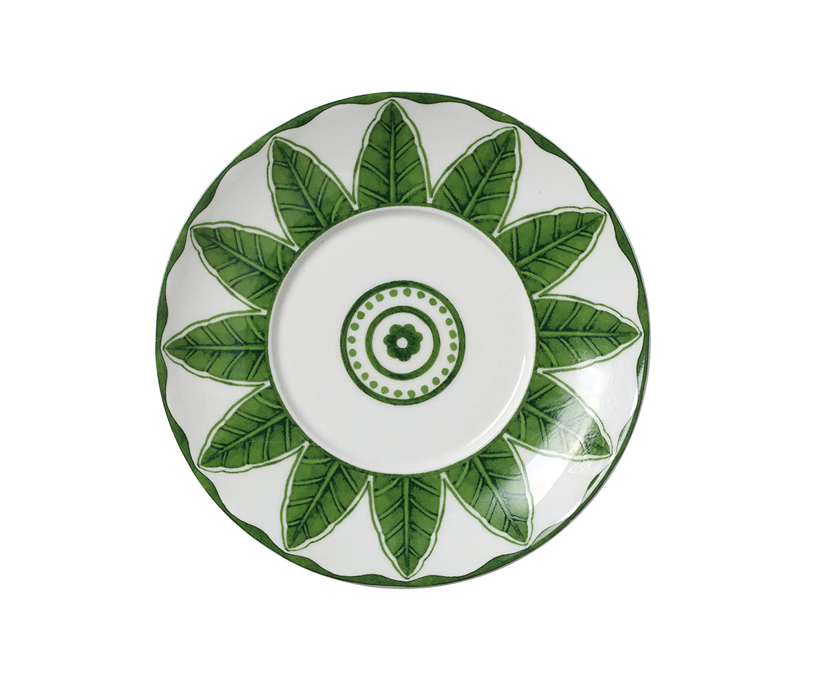 Saucer 6.33" Dia. Sultans Garden