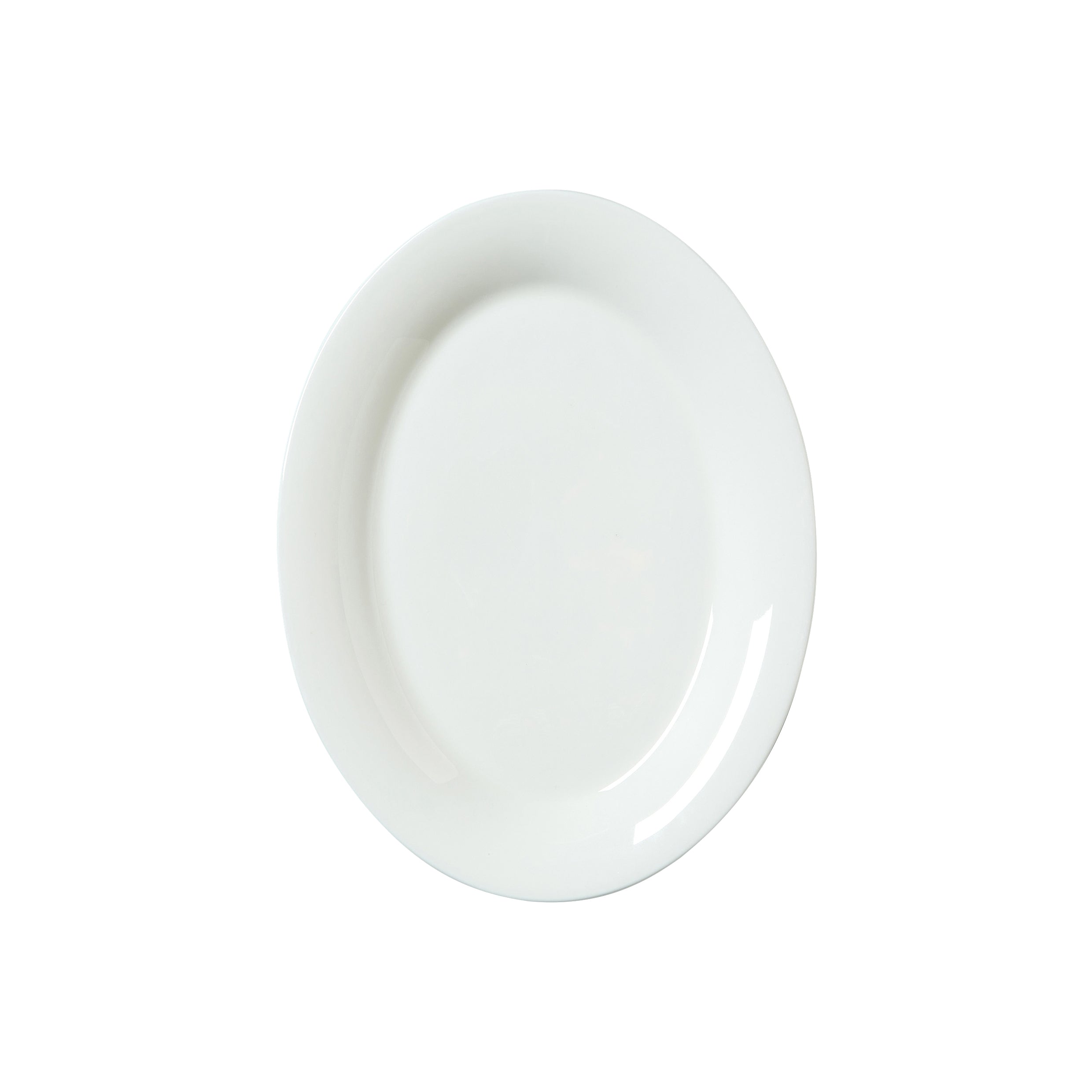 Whiteware Oval Tray