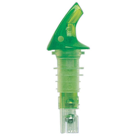 3/4 oz. Posi-Por™ 2000 Liquor Pourer, Neon Green with No Collar