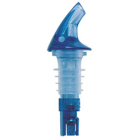 1-1/4 oz. Posi-Por™ 2000 Liquor Pourer, Neon Blue with No Collar