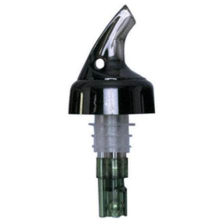 3/4 oz. Posi-Por™ 2000 Liquor Pourer, Smoke with Black Collar