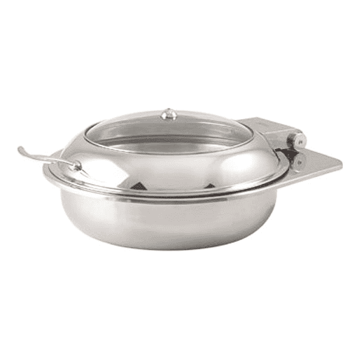 Reflection Induction Buffet Server with Glass Window, Round, 6 Qt