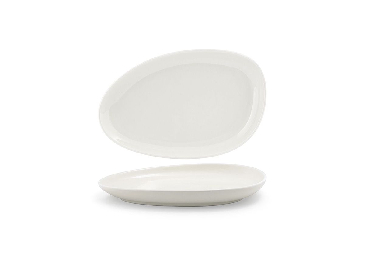 Kiln 14” x 9” Vanilla Bean Oval Platter