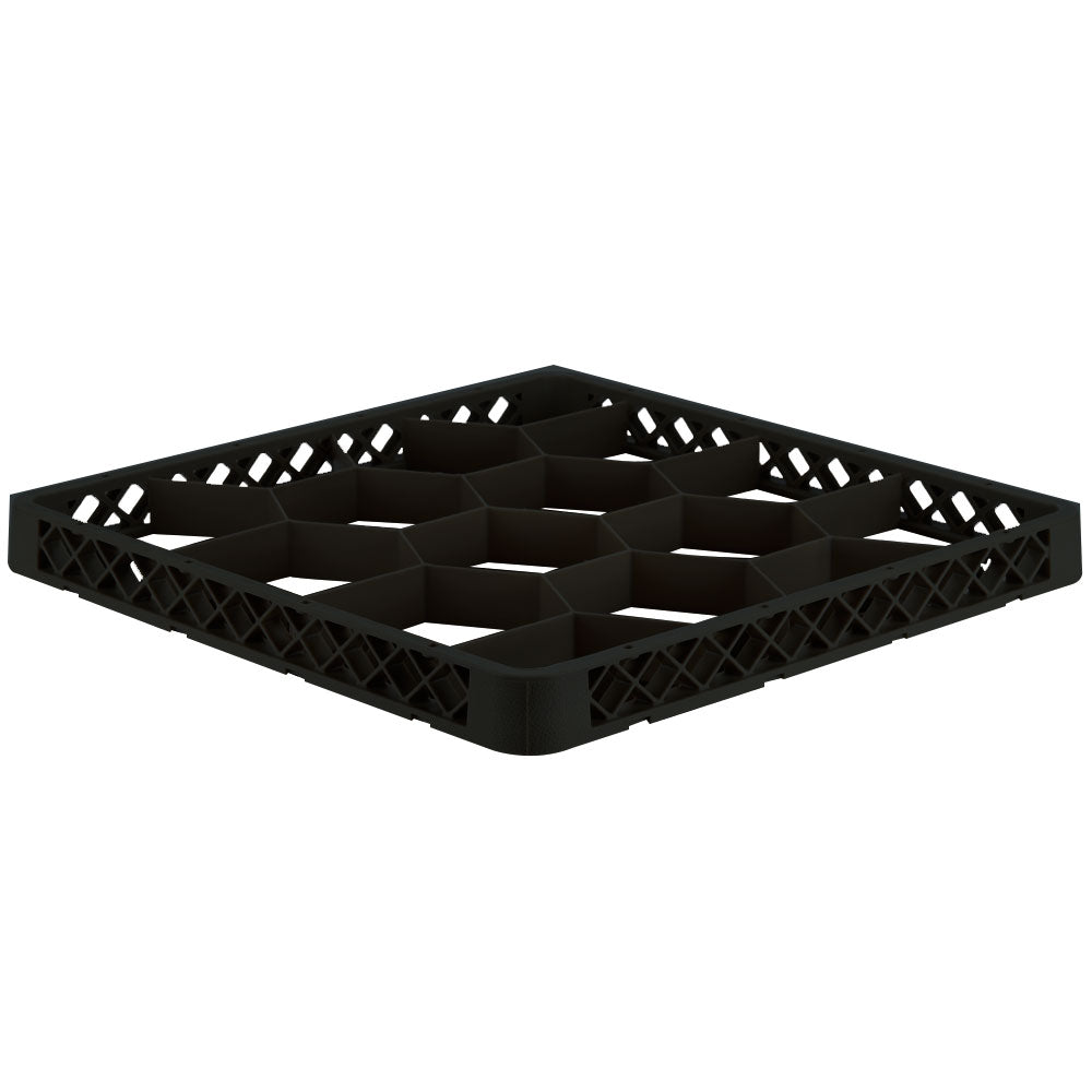 Traex® Full-Size Black 12 Compartment Glass Rack Extender