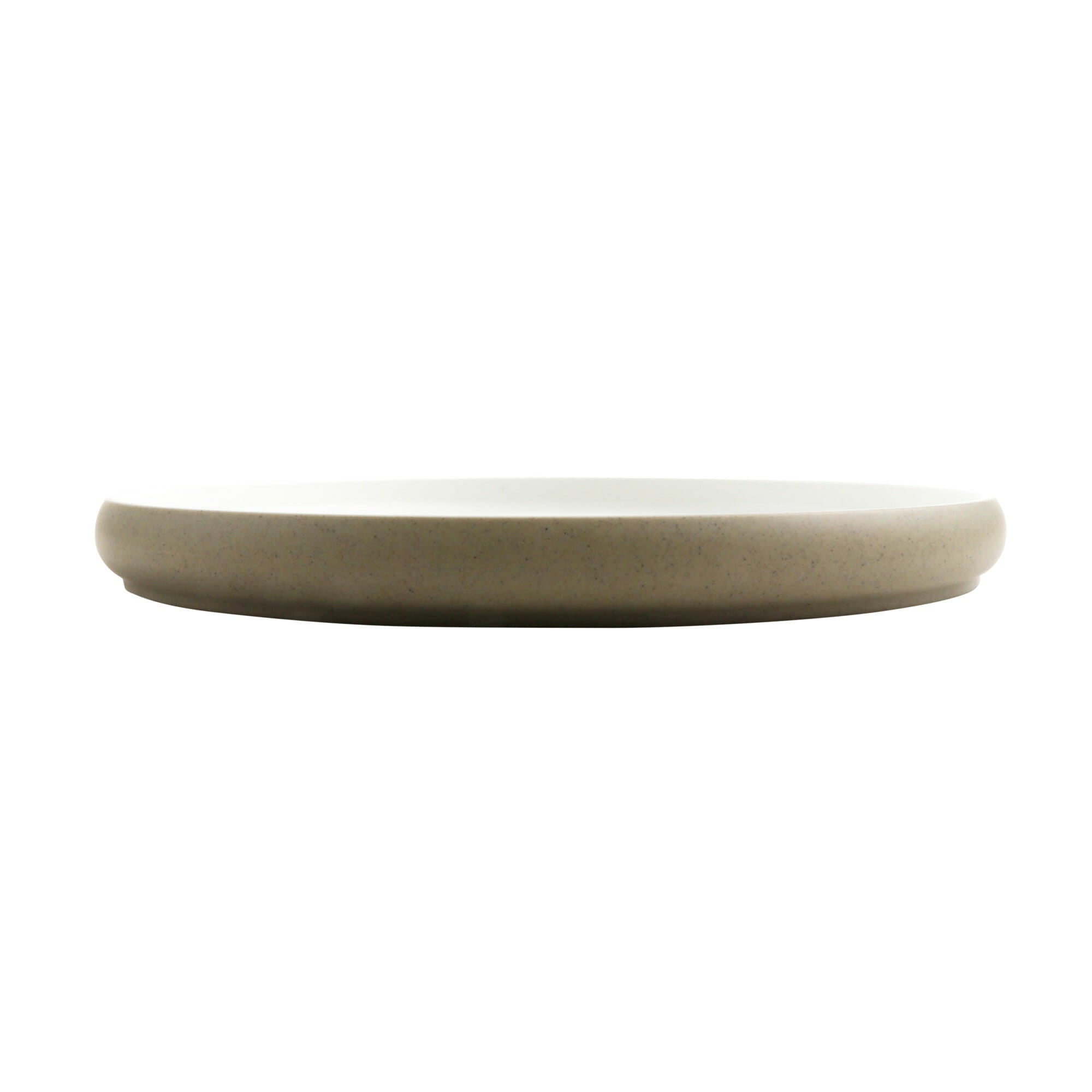 Cheforward Hatch 10-1/2" Round Melamine Plate, Touch of Honey/Sandstone