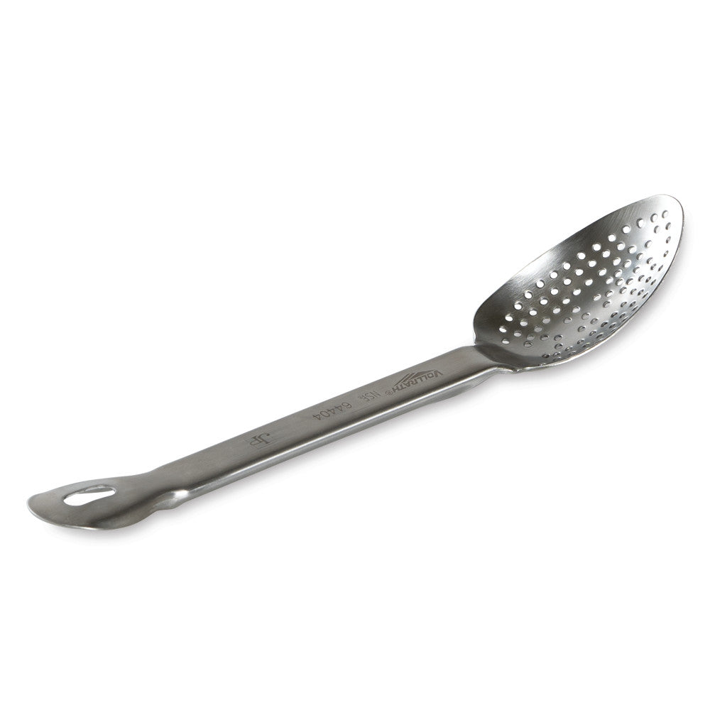 13 ¼" Heavy-Duty Stainless Steel Perforated Basting Spoon
