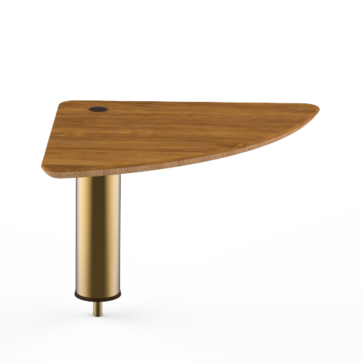 Large Triangle High Display Shelf L 17.0" W 17.0" Modular