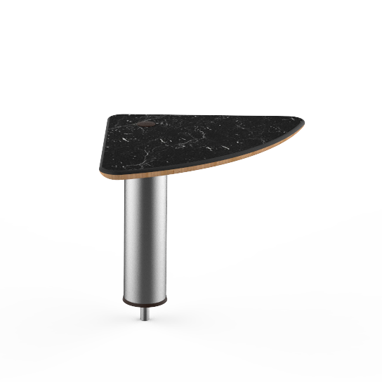 Small Triangle High Display Shelf L 14.0" W 14.0" Modular