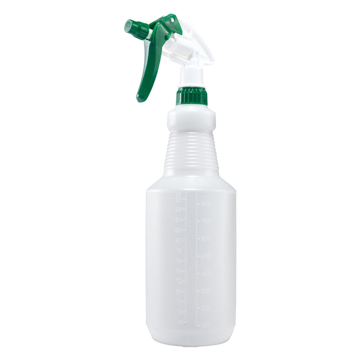 Spray Bottle, 28 oz., green/white