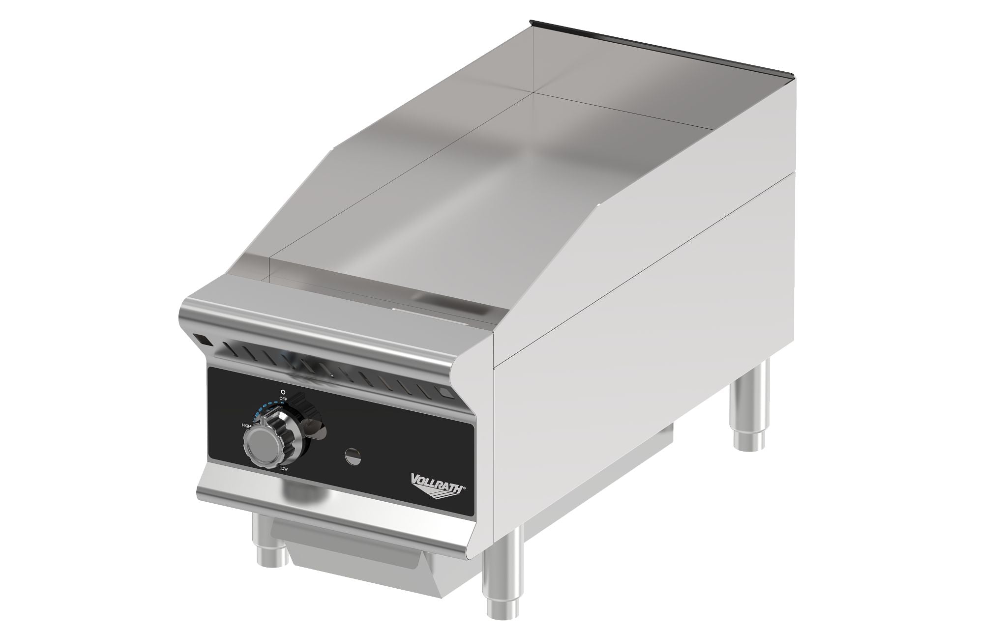 12-Inch Medium-Duty Flat-Top Gas Griddle with Manual Controls