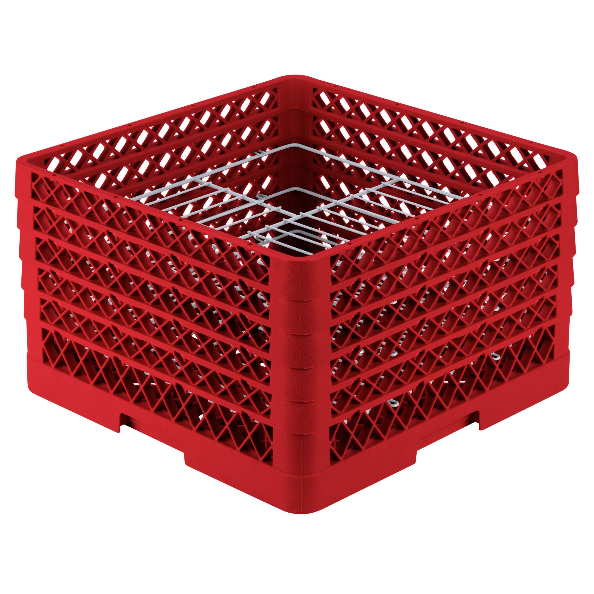 Traex® Plate Crate® Warewashing System with five extenders