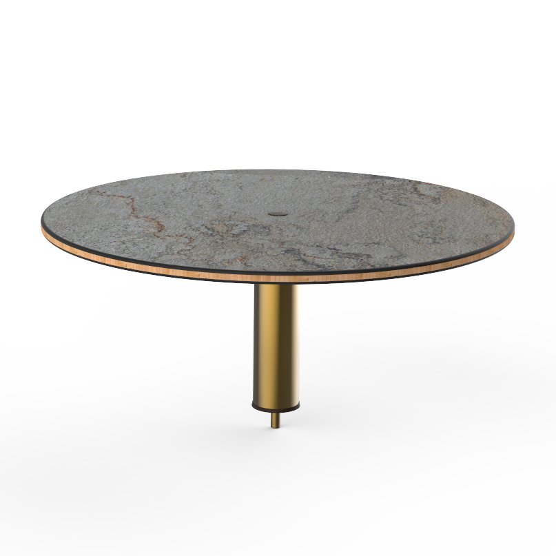 Round High Display Shelf 30.0" Dia. Modular