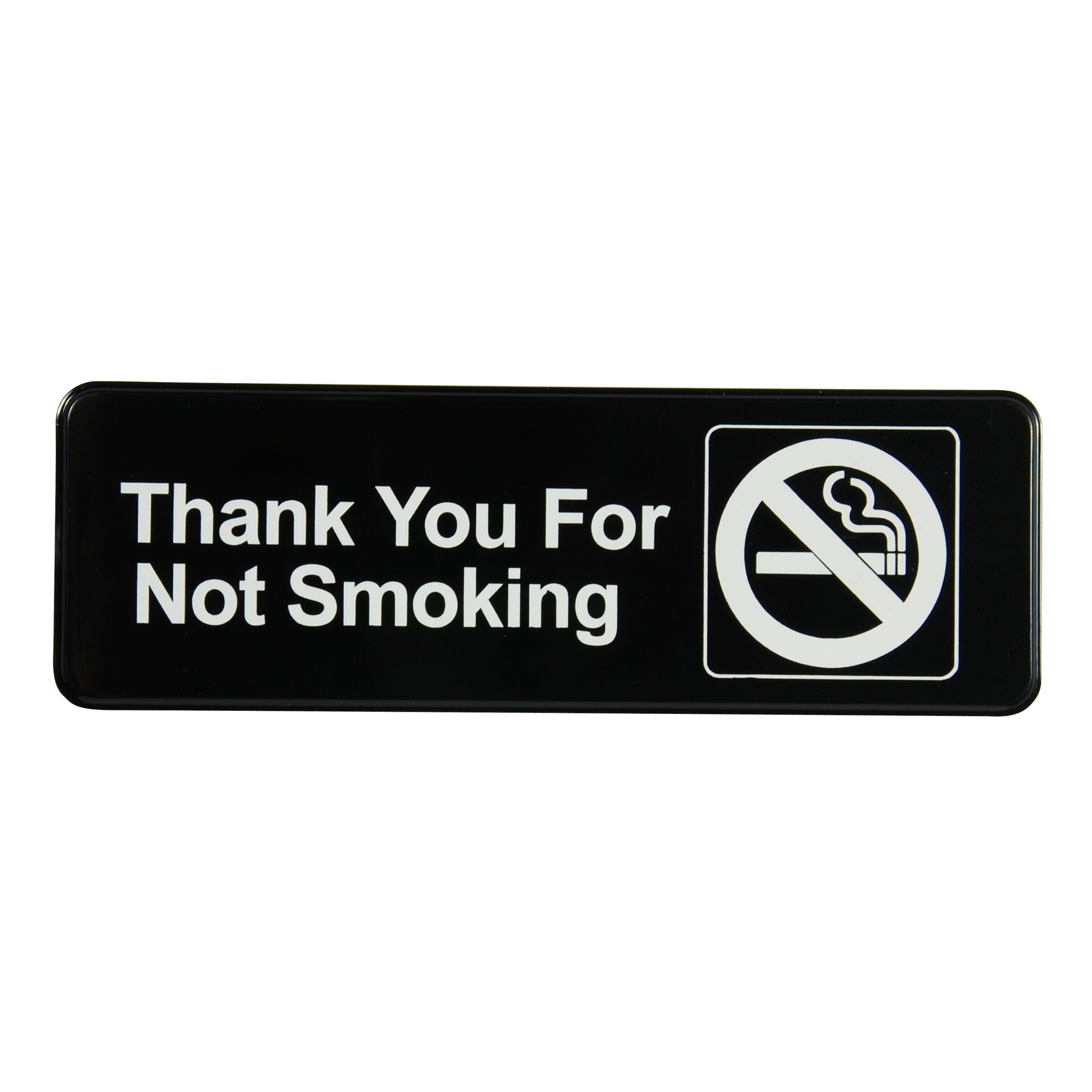 Contemporary English Symbol Signs - Thank You For Not Smoking