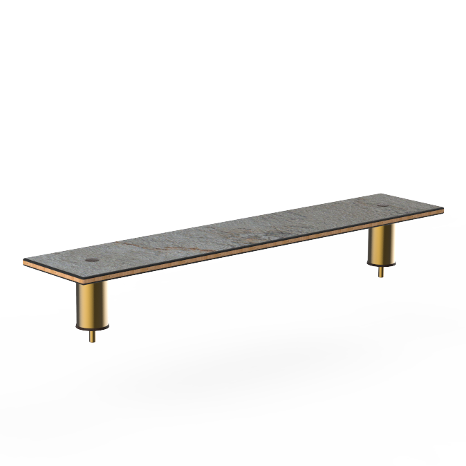 Classic Medium Low Shelf L 47.0" W 9.5" Modular