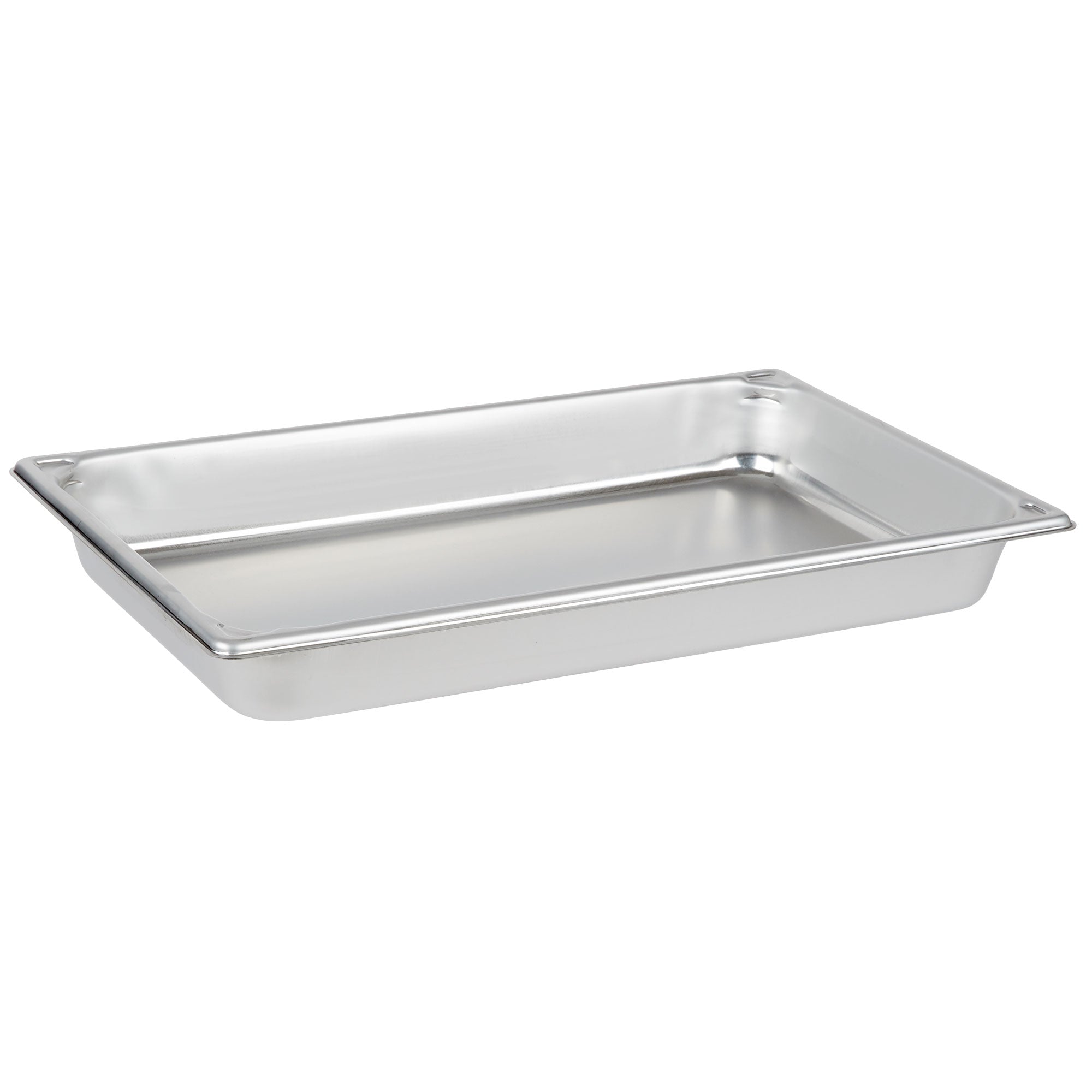 Full-size 2 ½-inch-deep Super Pan® heavy-duty stainless steel cook-chill pan