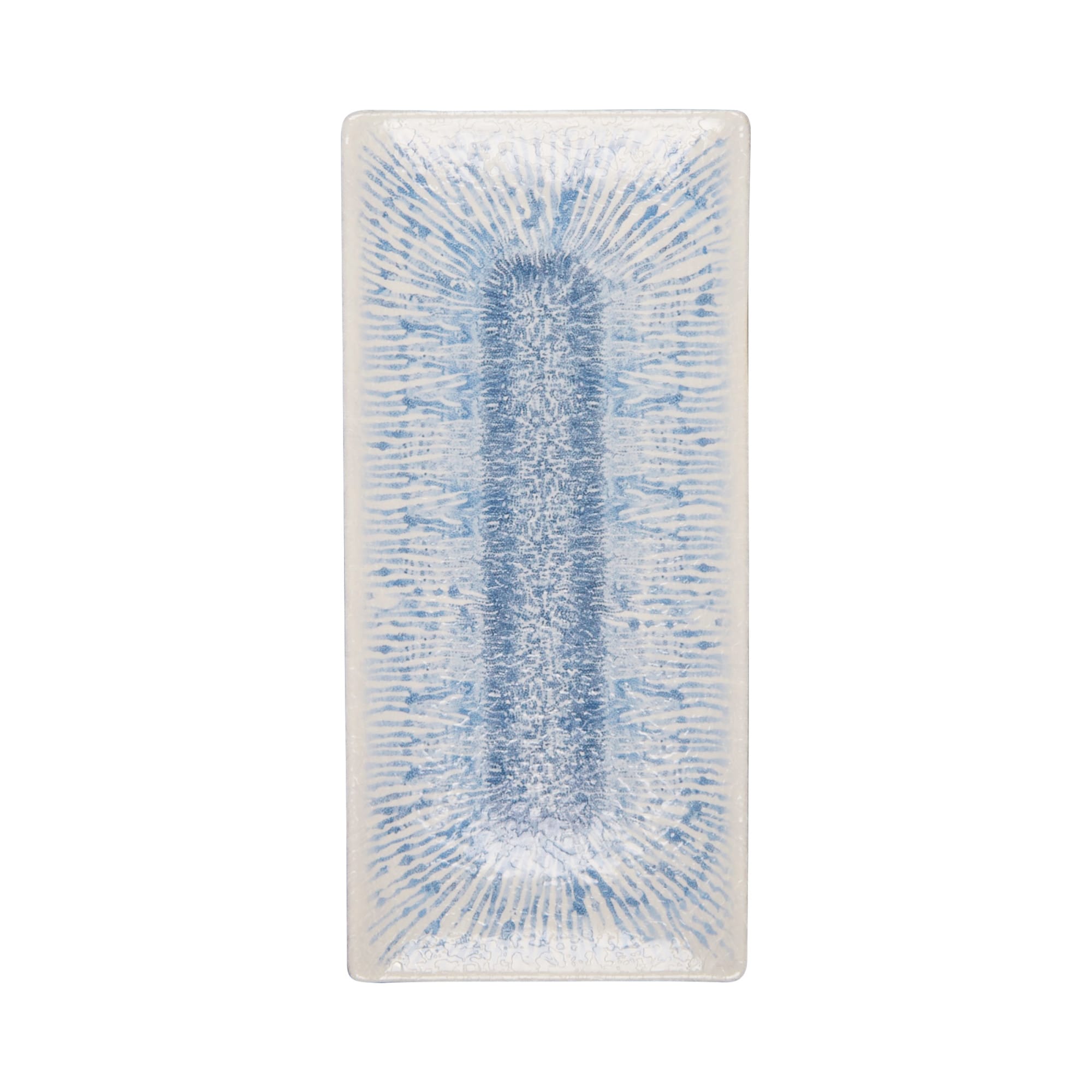 Elite Global Solutions Catalina 9" x 4-1/4" Rectangular Melamine Plate, Light Blue