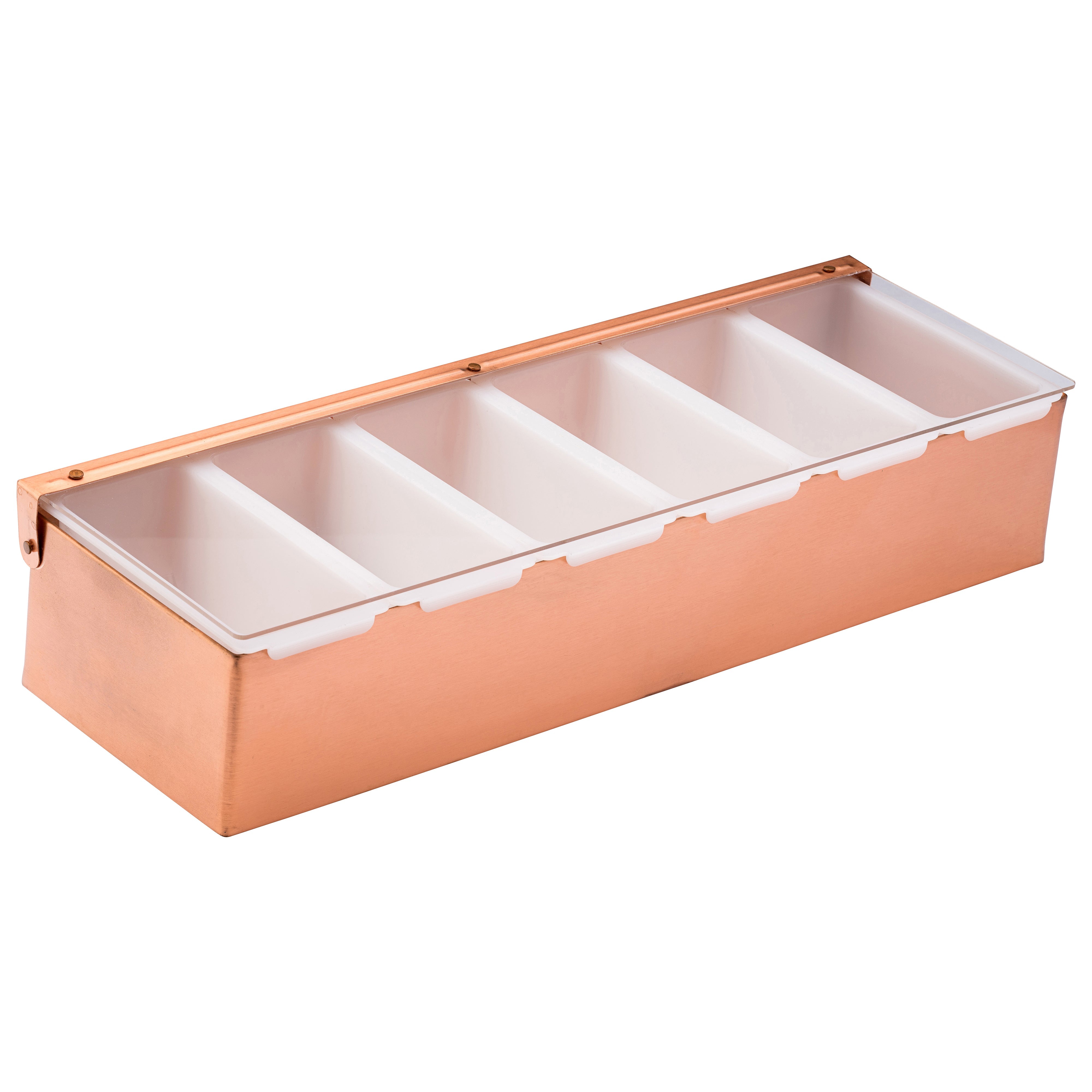 Bar Accessories Condiment Holder W/ 6 Inserts oz