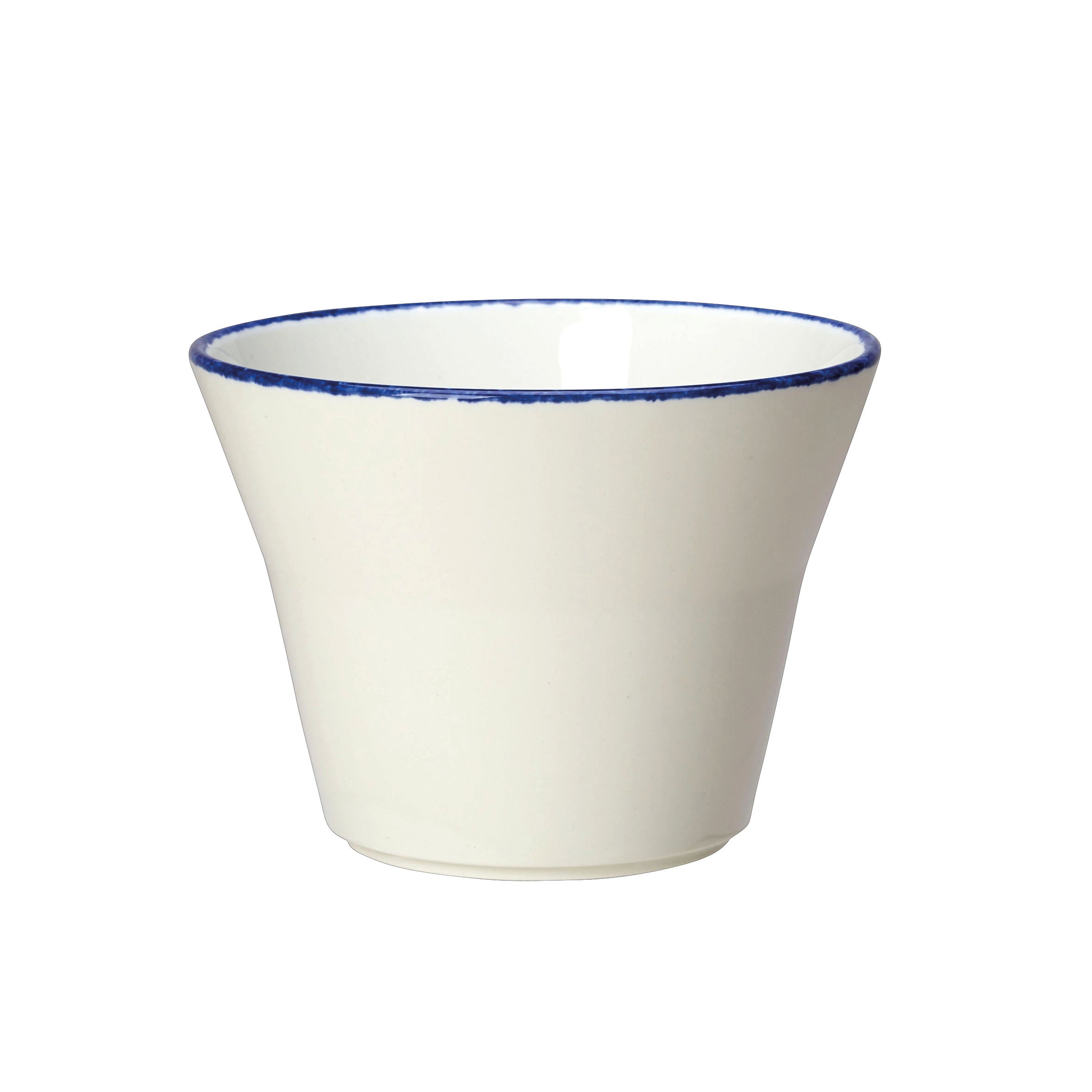 Liv Stack Bowl 4.5" Dia. L 4.5" W 4.5" (15.0 Oz) Blue Dapple