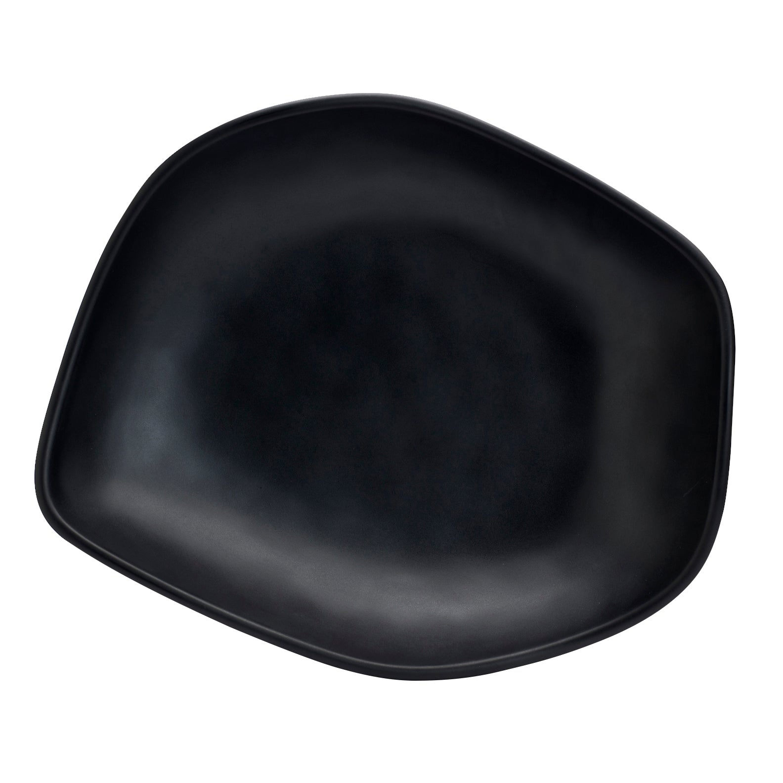 Salad Bowl L 13.0" W 11.0" (2.5 Qt) Marisol Black